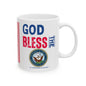 U.S. Department of the Navy - Major Agencies - God Bless - Mug - 11 oz
