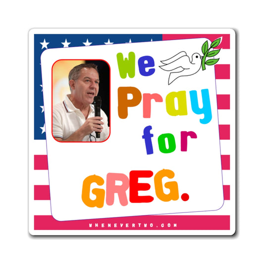 Greg Gutfeld - We The People - Noah's Rainbow Magnet - 3'' - [38]