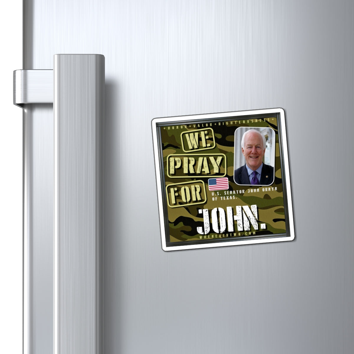 John Cornyn - Legislative Senator Texas - The Man Cave Magnet - 3'' - [221]