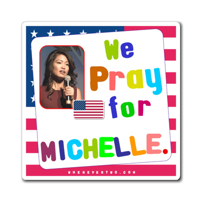 Michelle Malkin - We The People - Noah's Rainbow Magnet - 3'' - [76]