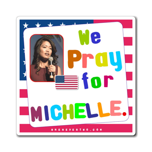 Michelle Malkin - We The People - Noah's Rainbow Magnet - 3'' - [76]