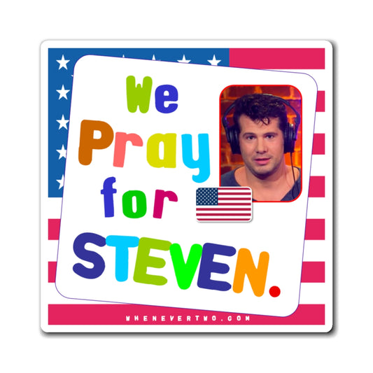 Steven Crowder - We The People - Noah's Rainbow Magnet - 3'' - [154]