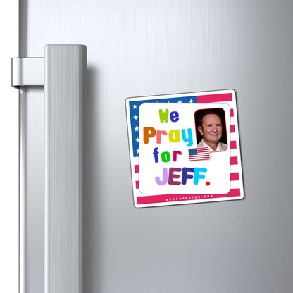 Jeff Landry - State Executive Governor Louisiana - Noah's Rainbow Magnet - 3'' - [282]