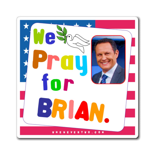 Brian Kilmeade - We The People - Noah's Rainbow Magnet - 3'' - [15]