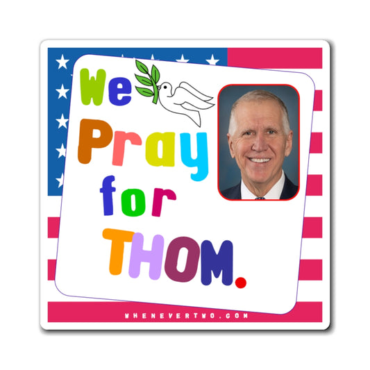 Thom Tillis - Legislative Senator North Carolina - Noah's Rainbow Magnet - 3'' - [261]