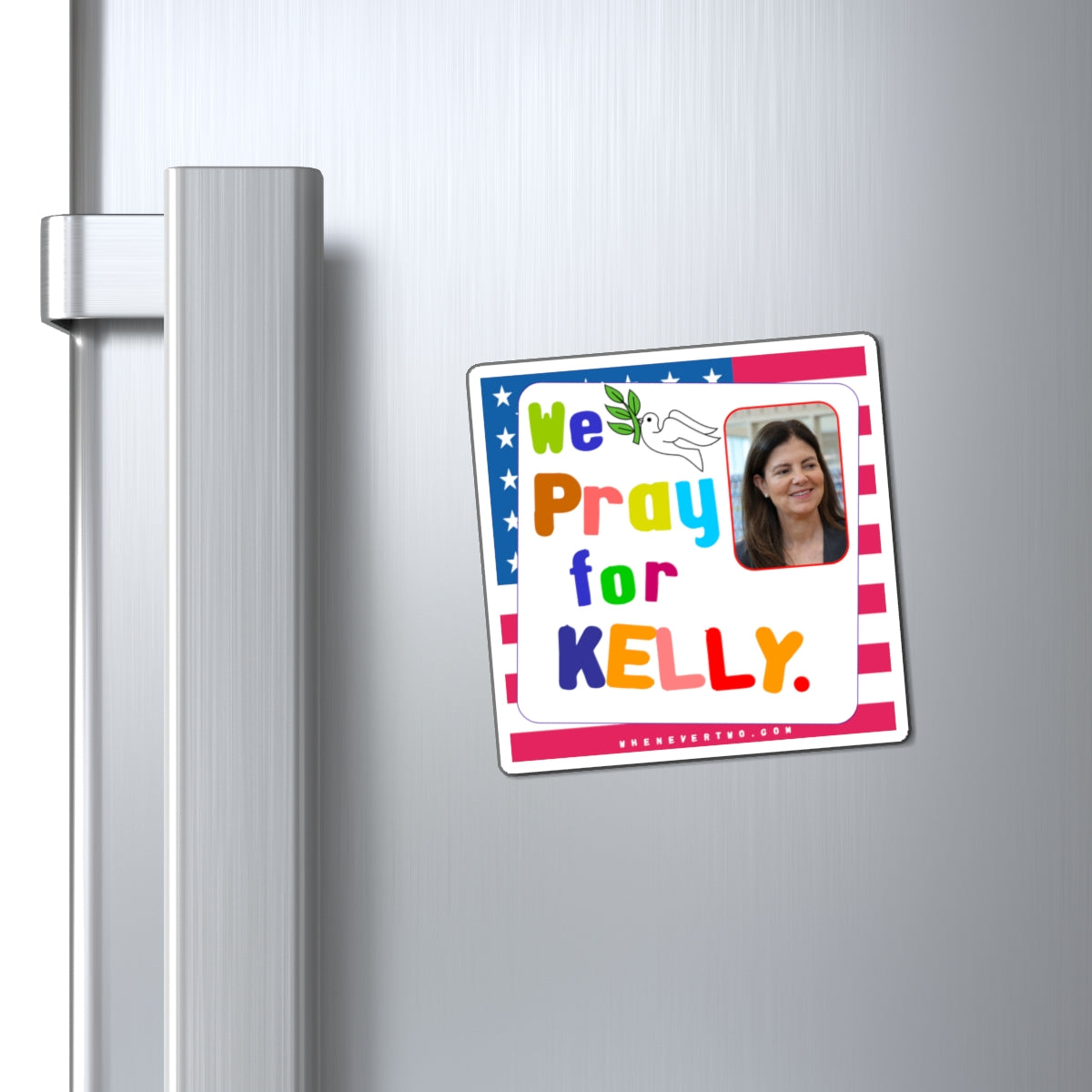 Kelly Ayotte - State Executive Governor New Hampshire - Noah's Rainbow Magnet - 3'' - [288]