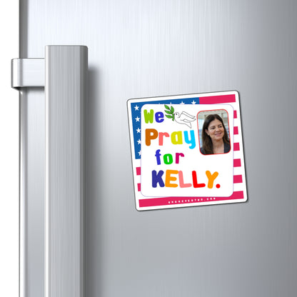 Kelly Ayotte - State Executive Governor New Hampshire - Noah's Rainbow Magnet - 3'' - [288]