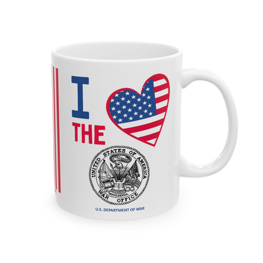 War - Cabinet - I Love -  Mug - 11 oz