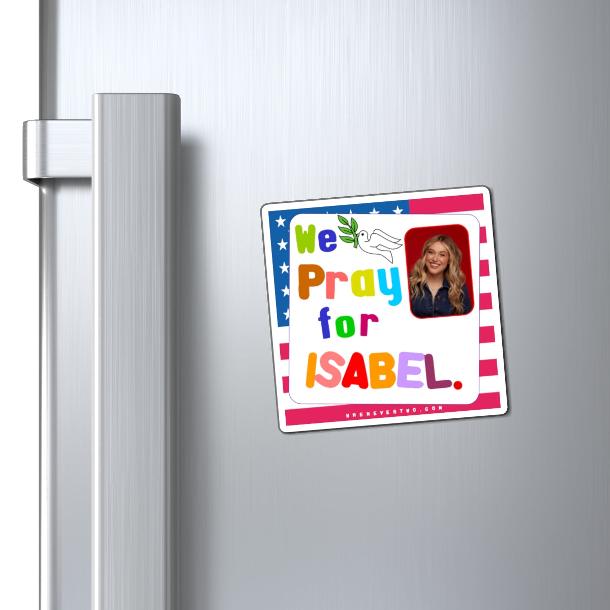 Isabel Brown - We The People - Noah's Rainbow Magnet - 3'' - [148]