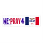 Iowa - We Pray - Bumper Sticker - Regular