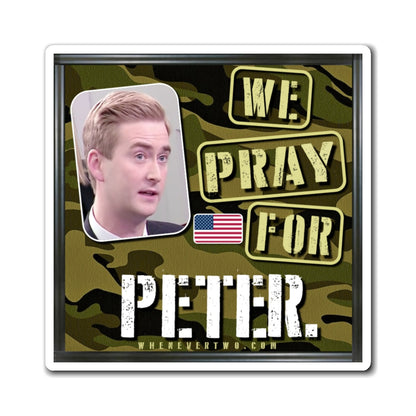 Peter Doocy - We The People - The Man Cave Magnet - 3'' - [82]