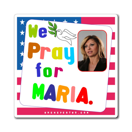 Maria Bartiromo - We The People - Noah's Rainbow Magnet - 3'' - [69]