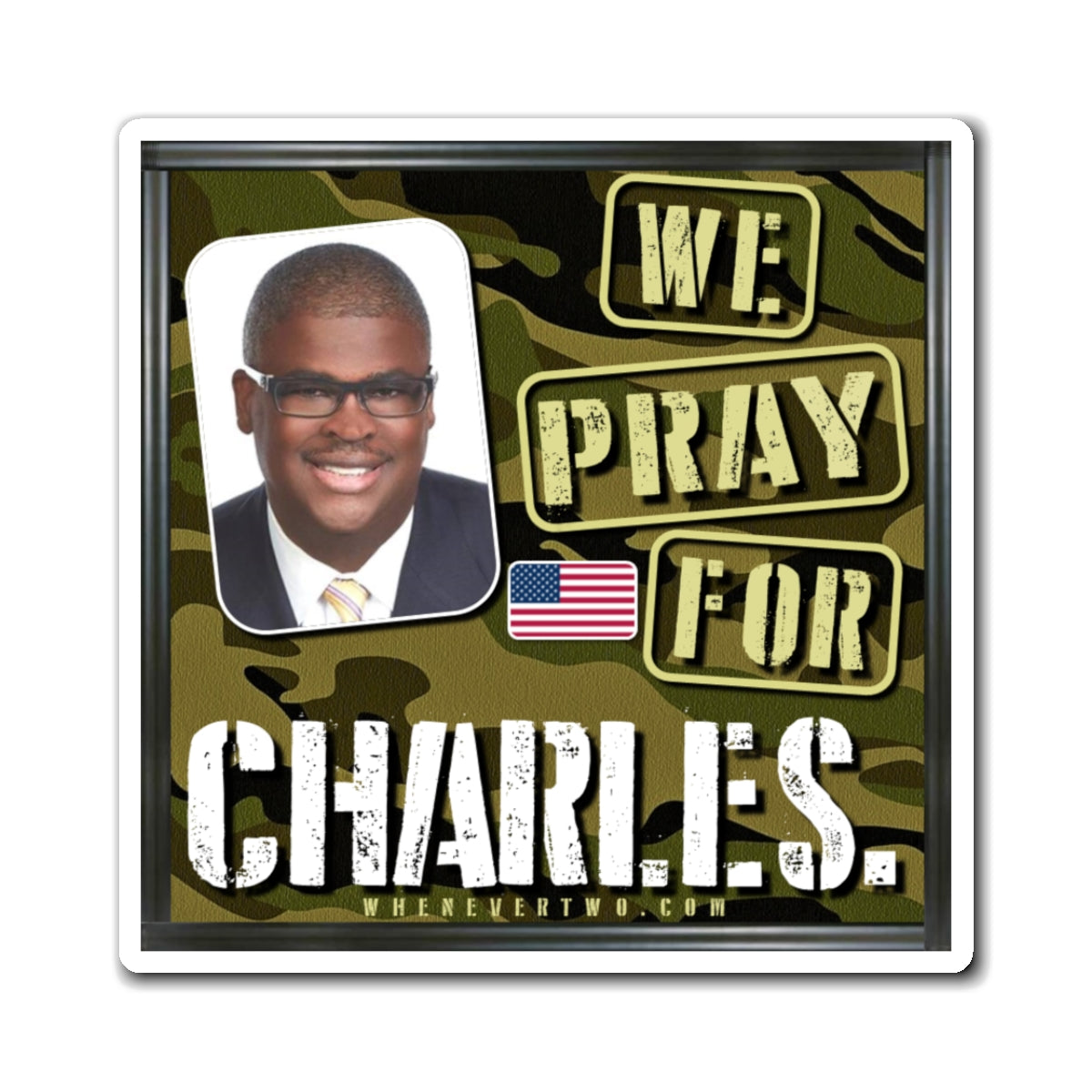 Charles V Payne - We The People - The Man Cave Magnet - 3'' - [18]