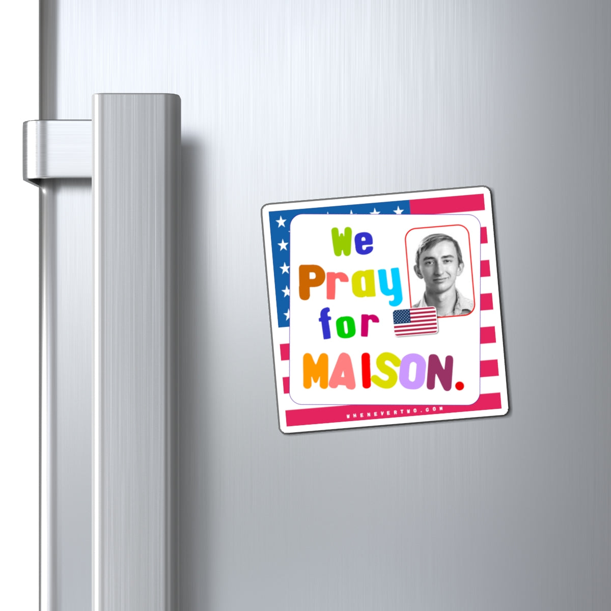 Maison DesChamps - We The People - Noah's Rainbow Magnet - 3'' - [181]