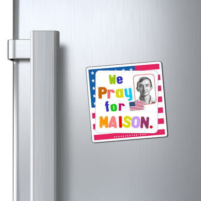 Maison DesChamps - We The People - Noah's Rainbow Magnet - 3'' - [181]