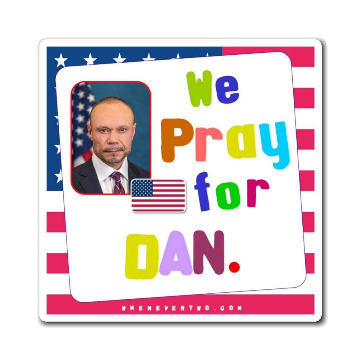 Dan Bangino - Executive Cabinet FBI Deputy Director - Noah's Rainbow Magnet - 3'' - [107]
