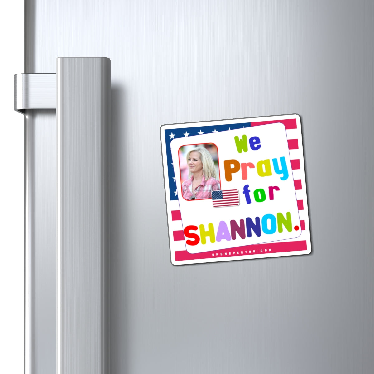 Shannon Bream - We The People - Noah's Rainbow Magnet - 3'' - [95]