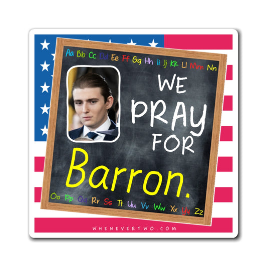 Barron Trump - We The People - The Blackboard Magnet - 3'' - [302]