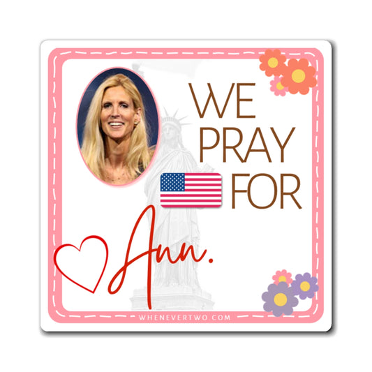 Ann Coulter - We The People - The Girl Cave Magnet - 3'' - [3]