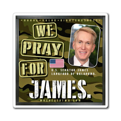 James Lankford - Legislative Senator Oklahoma - The Man Cave Magnet - 3'' - [240]