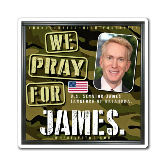 James Lankford - Legislative Senator Oklahoma - The Man Cave Magnet - 3'' - [240]
