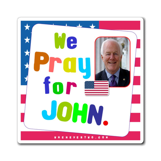 John Cornyn - Legislative Senator Texas - Noah's Rainbow Magnet - 3'' - [221]