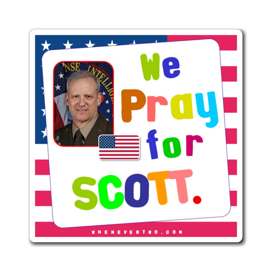 General Scott D. Berrier - Executive Cabinet DIA Director - Noah's Rainbow Magnet - 3'' - [112]