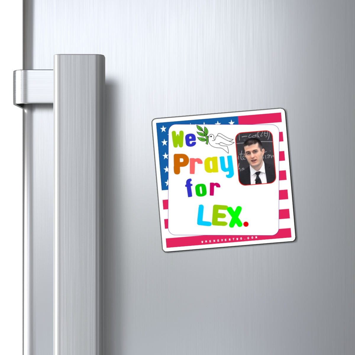 Lex Fridman - We The People - Noah's Rainbow Magnet - 3'' - [144]
