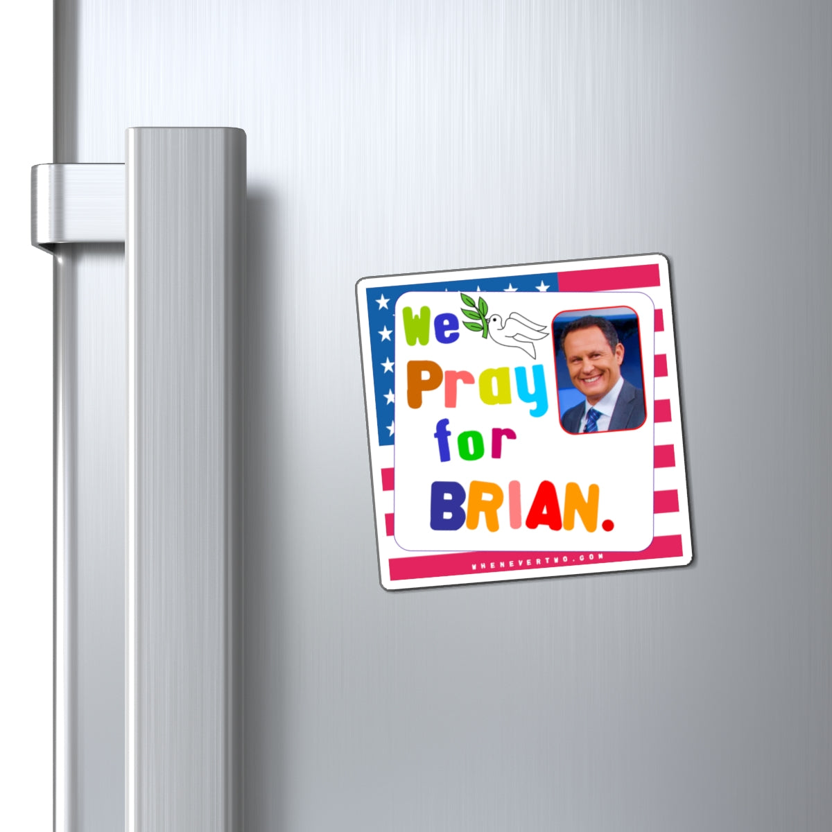 Brian Kilmeade - We The People - Noah's Rainbow Magnet - 3'' - [15]