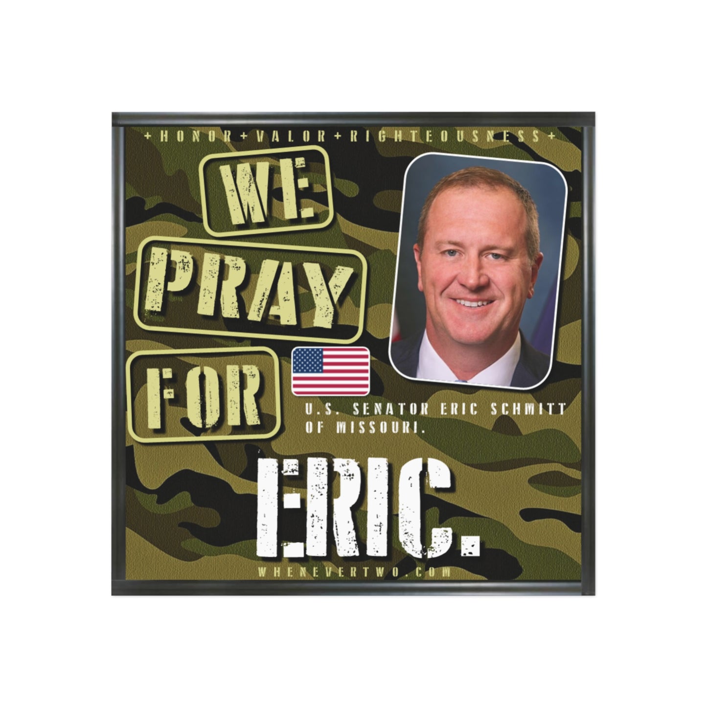 Eric Schmitt - Legislative Senator Missouri - The Man Cave Magnet - 3'' - [255]