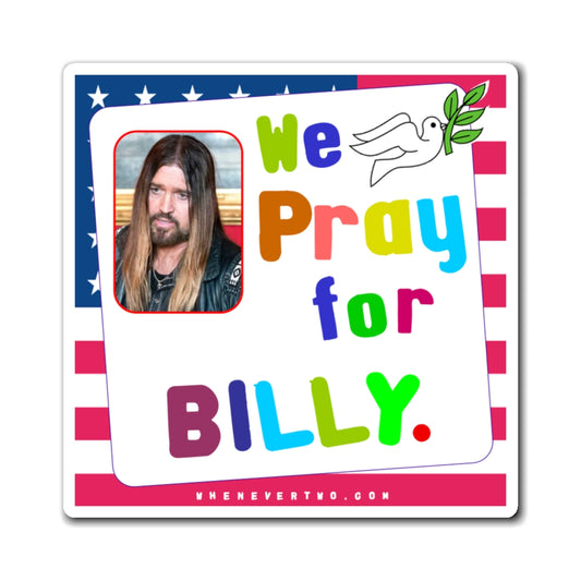 Billy Ray Cyrus - We The People - Noah's Rainbow Magnet - 3'' - [10]