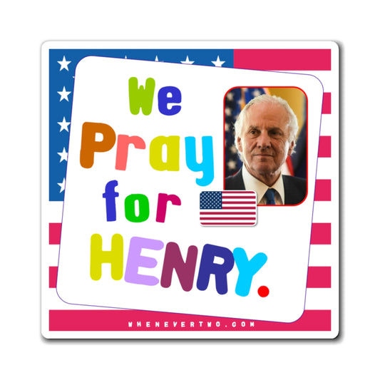 Henry McMaster - State Executive Governor South Carolina - Noah's Rainbow Magnet - 3'' - [292]