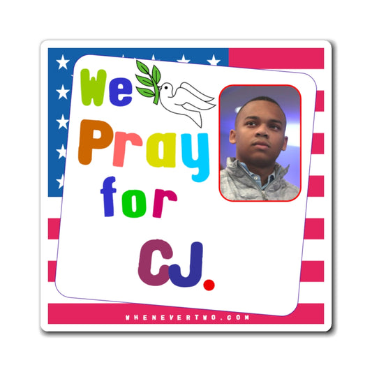 CJ Pearson - We The People - Noah's Rainbow Magnet - 3'' - [21]