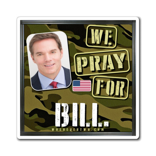 Bill Hemmer - We The People - The Man Cave Magnet - 3'' - [8]