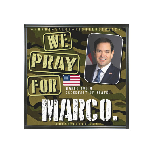 Marco Rubio - Executive Cabinet Secretary of State - The Man Cave Magnet - 3'' - [116]