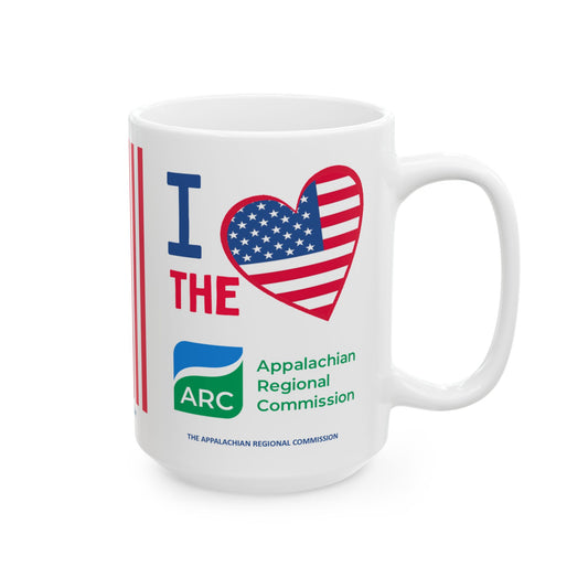 The Appalachian Regional Commission - Major Agencies - I Love -  Mug - 15 oz