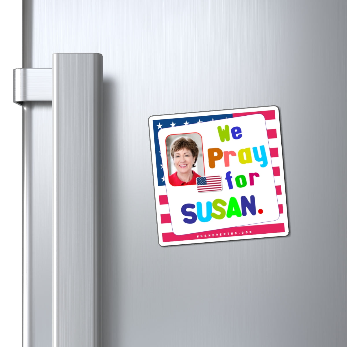 Susan Collins - Legislative Senator Maine - Noah's Rainbow Magnet - 3'' - [220]