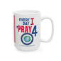 U.S. National Reconnaissance Office - Major Agencies - I Pray - Mug - 15 oz
