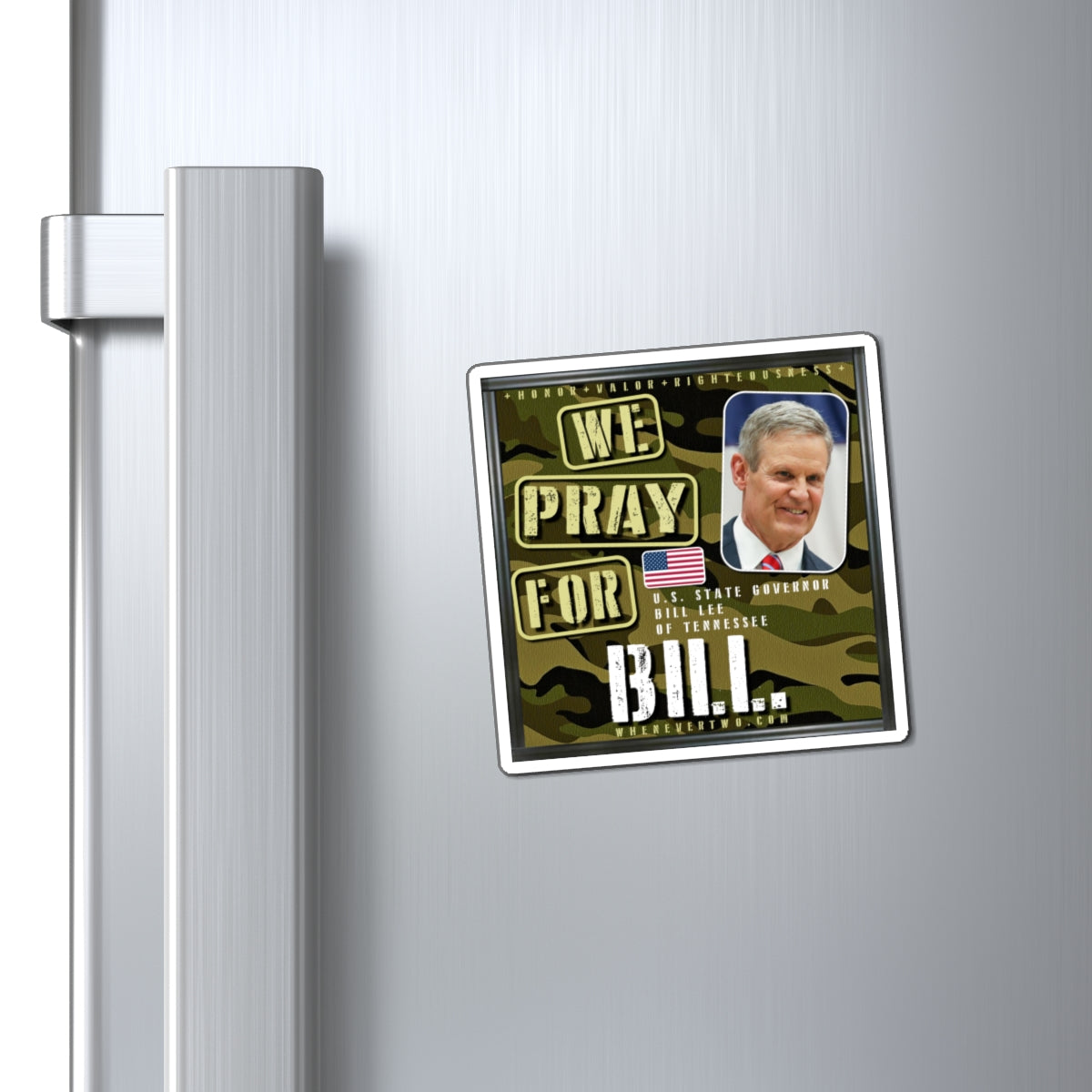 Bill Lee - State Executive Governor Tennessee - The Man Cave Magnet - 3'' - [294]