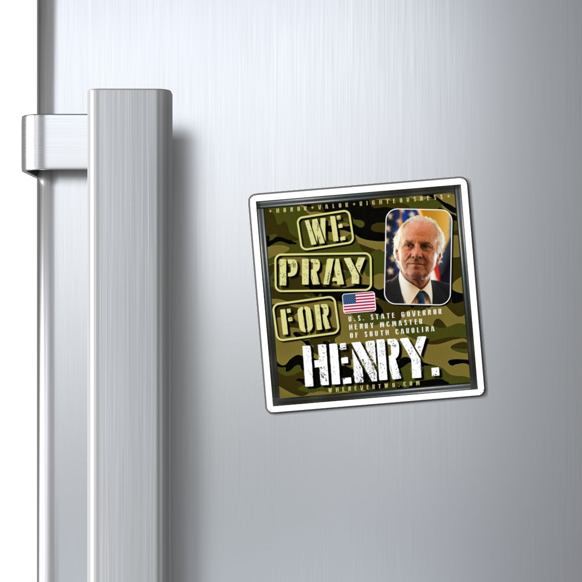 Henry McMaster - State Executive Governor South Carolina - The Man Cave Magnet - 3'' - [292]