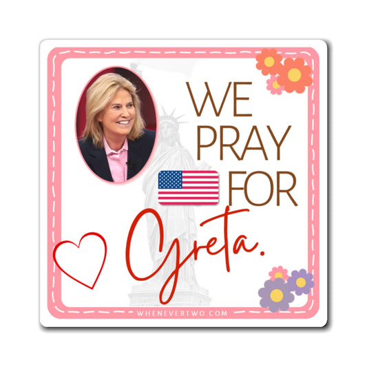 Greta Van Susteren - We The People - The Girl Cave Magnet - 3'' - [41]