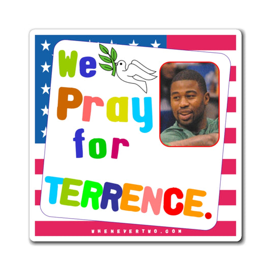 Terrence K. Williams - We The People - Noah's Rainbow Magnet - 3'' - [166]
