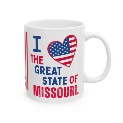 Missouri - I Love -  Mug - 11 oz