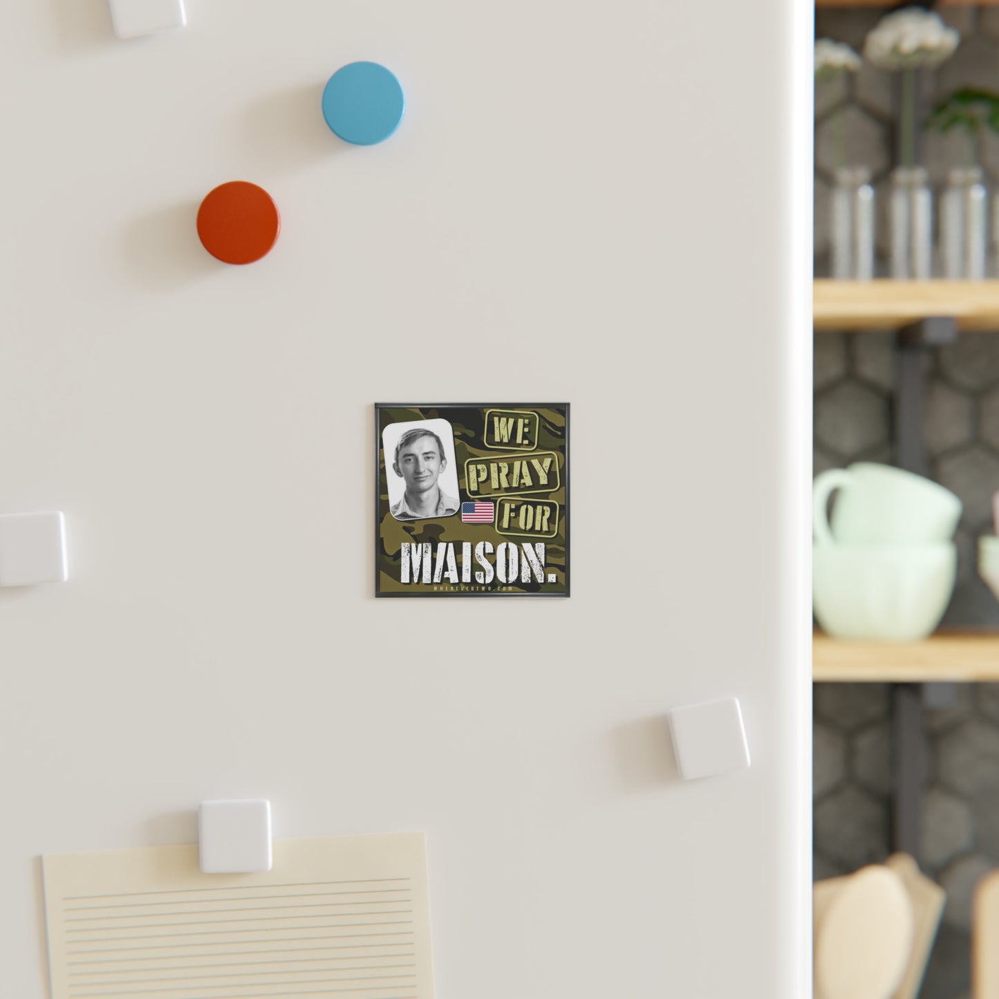 Maison DesChamps - We The People - The Man Cave Magnet - 3'' - [181]