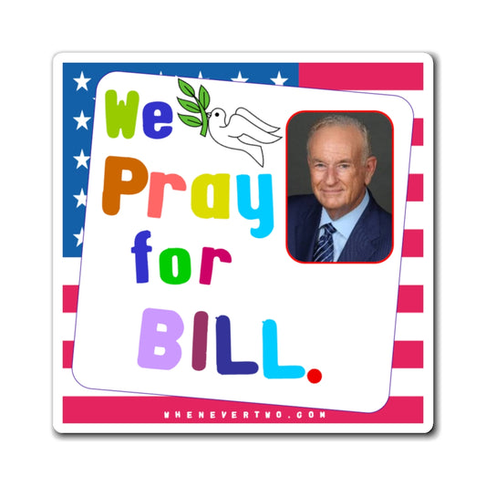 Bill O'Reilly - We The People - Noah's Rainbow Magnet - 3'' - [9]
