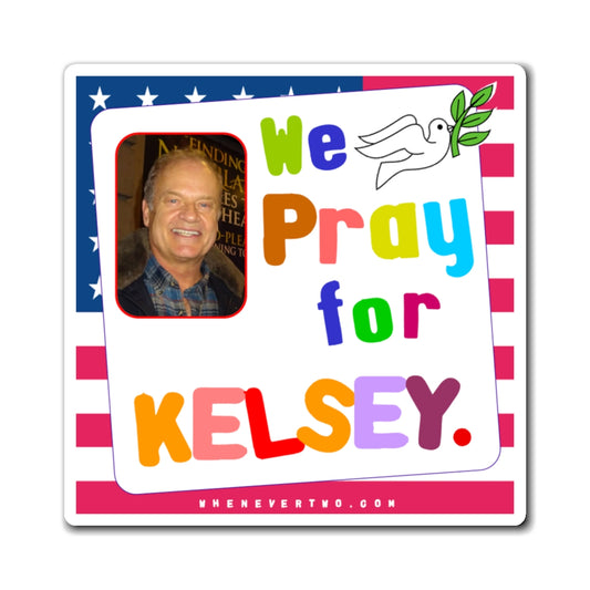 Kelsey Grammer - We The People - Noah's Rainbow Magnet - 3'' - [60]
