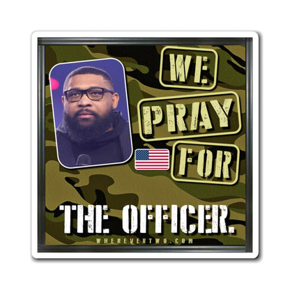 The Officer Tatum - We The People - The Man Cave Magnet - 3'' - [202]