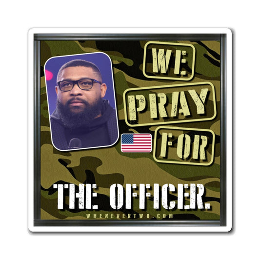 The Officer Tatum - We The People - The Man Cave Magnet - 3'' - [202]