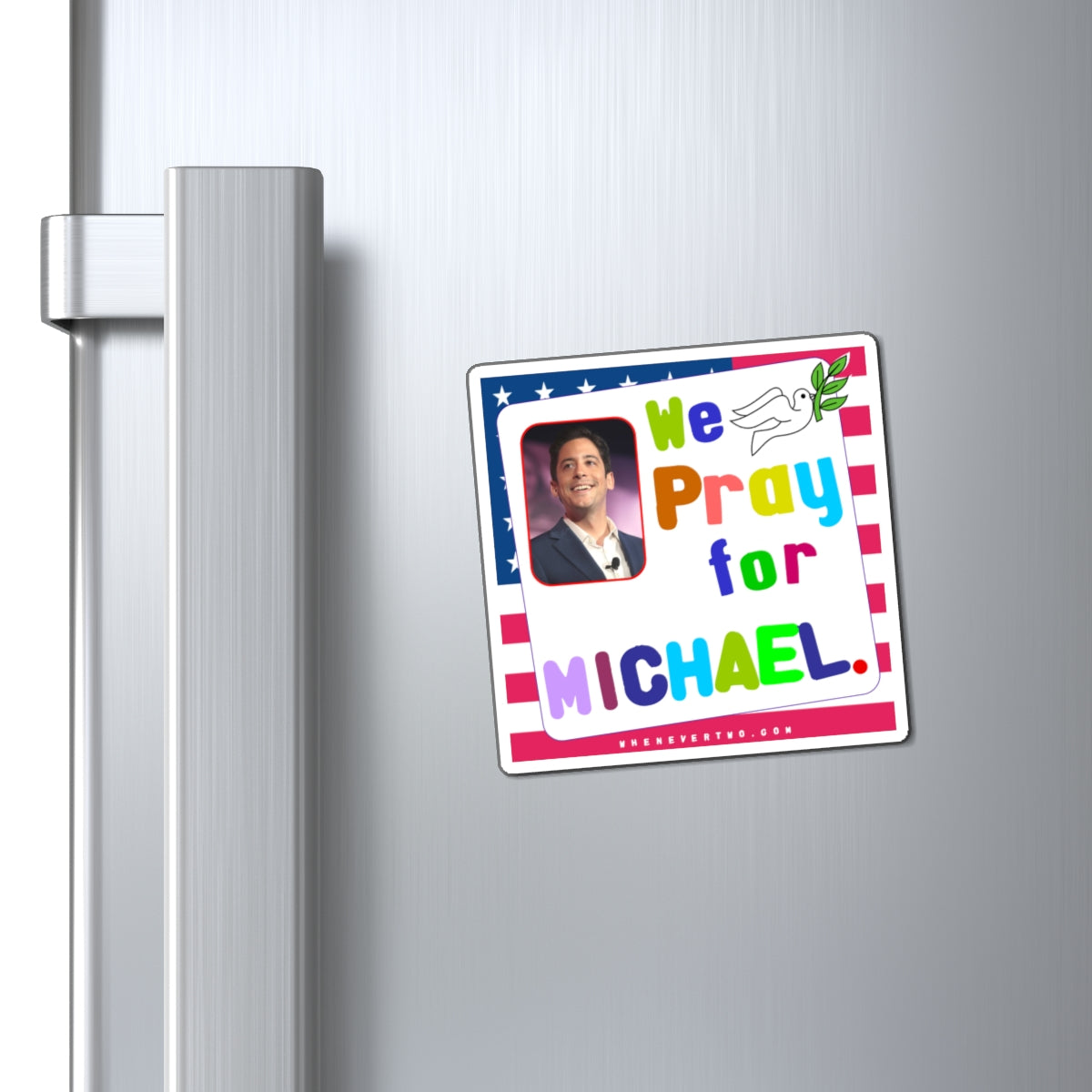 Michael Knowles - We The People - Noah's Rainbow Magnet - 3'' - [108]