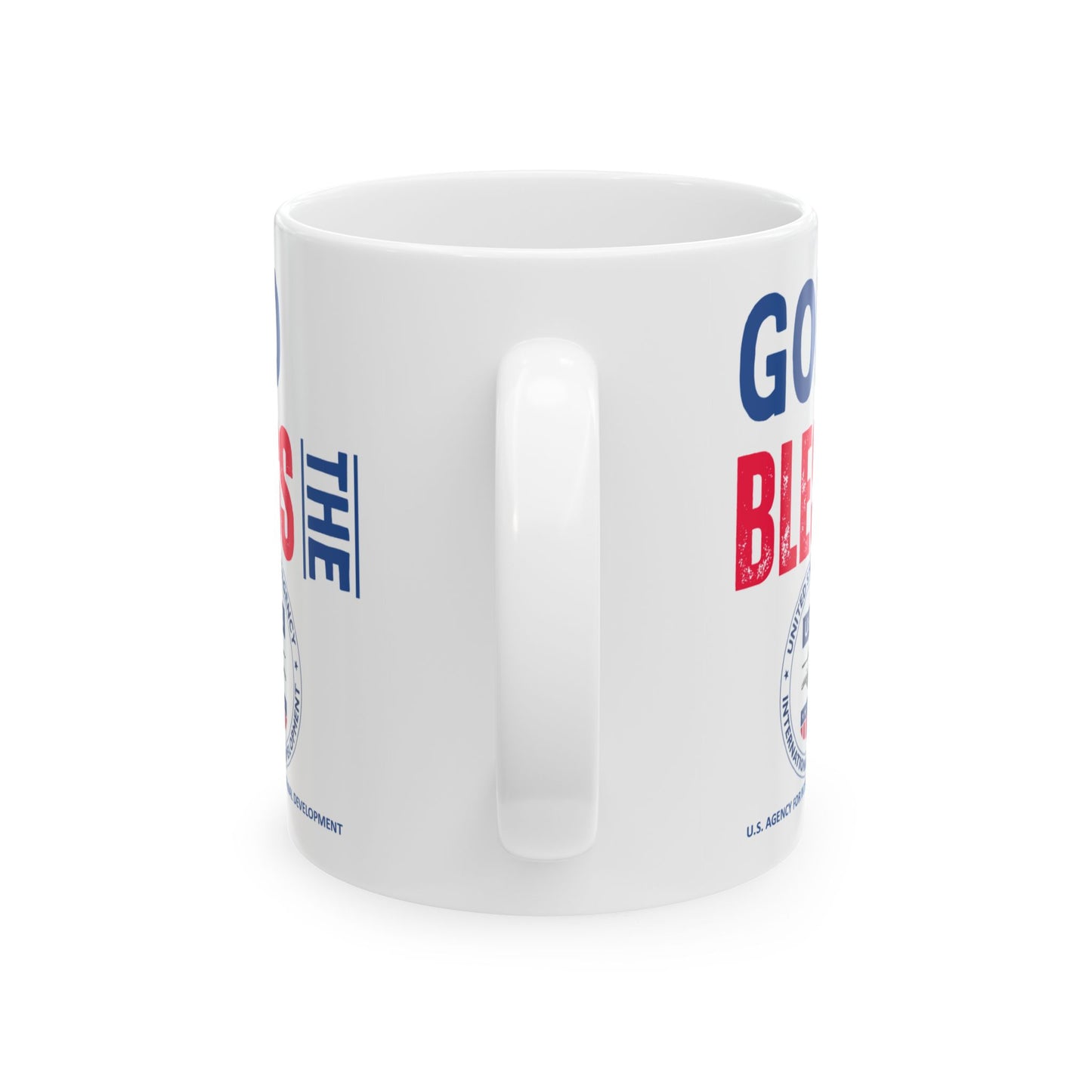 U.S. Agency for International Development - Major Agencies - God Bless - Mug - 11 oz